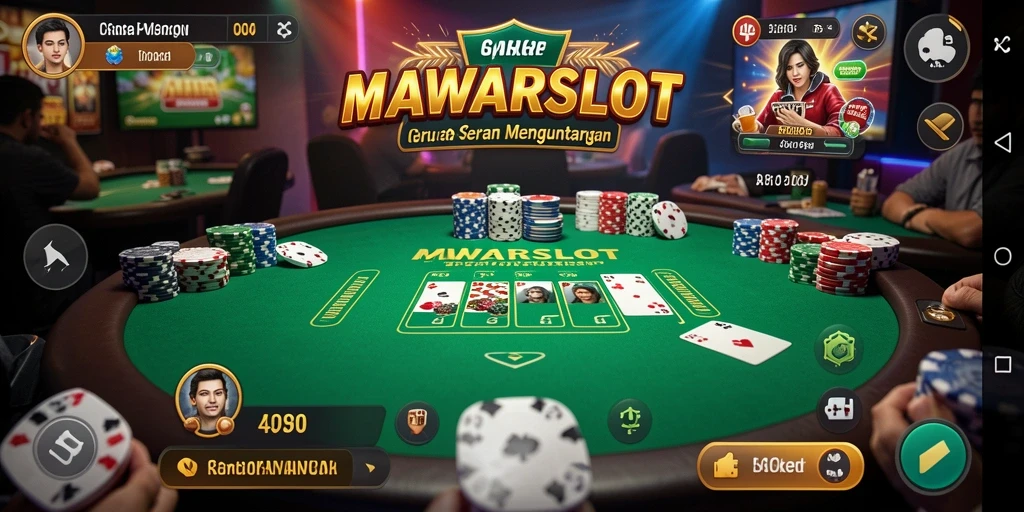 Tampilan gameplay seru dan kompetitif di MAWARSLOT.