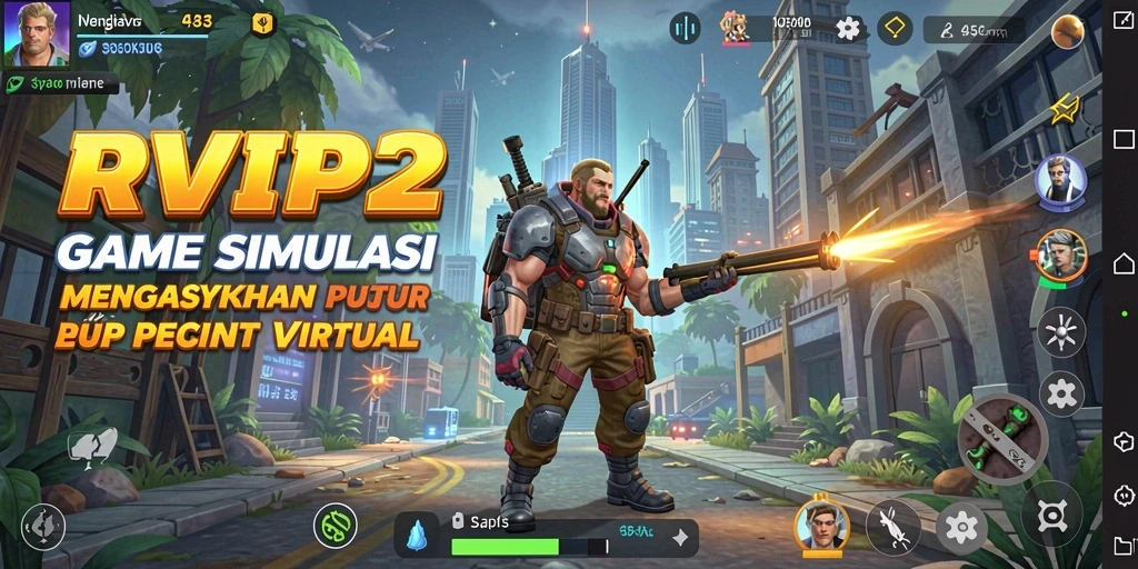 Tampilan gameplay RVIP2 yang menarik dan realistis